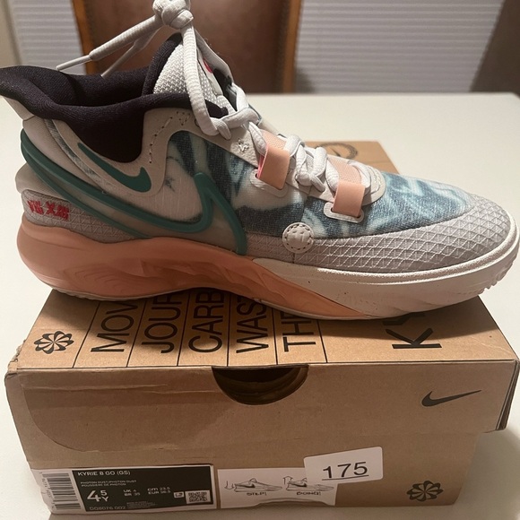NIB Nike Kyrie 8 GO GS Chinese New Year Photon Dust DQ8076-002 Youth 4.5 Kids - Picture 1 of 14